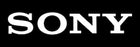 Sony logo. Black and white. 