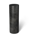 Black Alicante Laminate Cylinder Pedestal 12" dia 12" – Pedestal Source