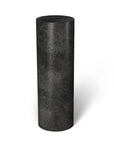 Black Alicante Laminate Cylinder Pedestal 12" dia 12" – Pedestal Source