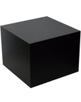 Black Cube Table – Pedestal Source