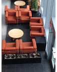 Black Cube Table – Pedestal Source