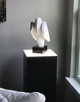 Black Laminate Pedestal with Ambient Light – Pedestal Source