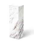 Calcutta Marble Laminate Pedestal 11-1/2" x 11-1/2" 12" Ambient Light ‚Äö√Ñ√¨ Pedestal Source