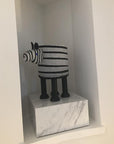 Calcutta Marble Laminate Pedestal – Pedestal Source