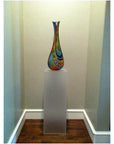 Frosted Acrylic Pedestal – Pedestal Source