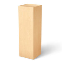 Maple Pedestal (real wood veneer) – Pedestal Source