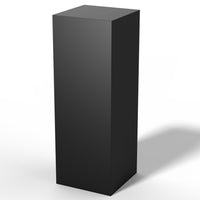 Super Matte Laminate Pedestal 11-1/2" x 11-1/2" 12" Black – Pedestal Source