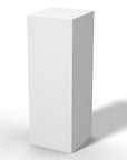 Super Matte Laminate Pedestal 11-1/2" x 11-1/2" 12" White – Pedestal Source