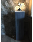 Textured Basalt Pedestal – Pedestal Source