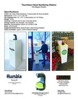Touchless Hand Sanitizing Station – Pedestal Source