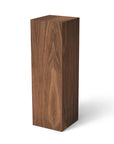 Walnut Pedestal (real wood veneer) 11-1/2" x 11-1/2" 12" -- – Pedestal Source