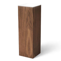 Walnut Pedestal (real wood veneer) 11-1/2" x 11-1/2" 12" Ambient Light – Pedestal Source