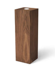 Walnut Pedestal (real wood veneer) 11-1/2" x 11-1/2" 12" Spotlight – Pedestal Source