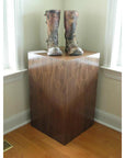 Walnut Pedestal