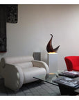 White Laminate Pedestal with Ambient Light – Pedestal Source