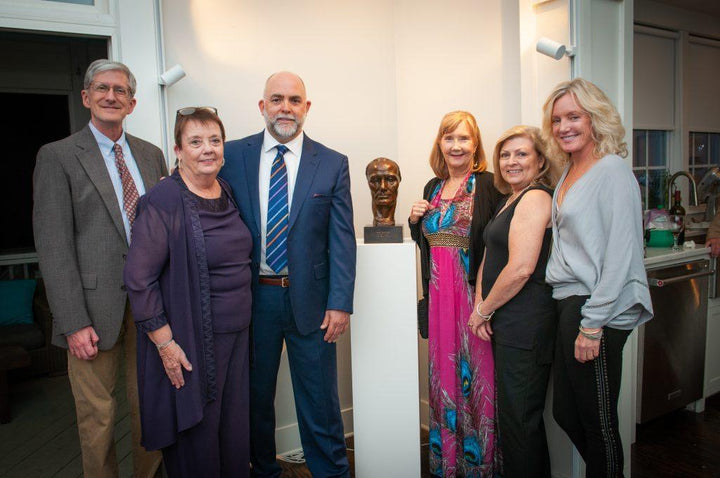 A long lost Lincoln mask rescued from obscurity by two art collectors