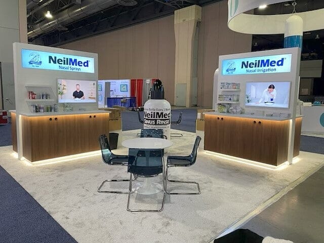 Halo Trade Show Table – Pedestal Source