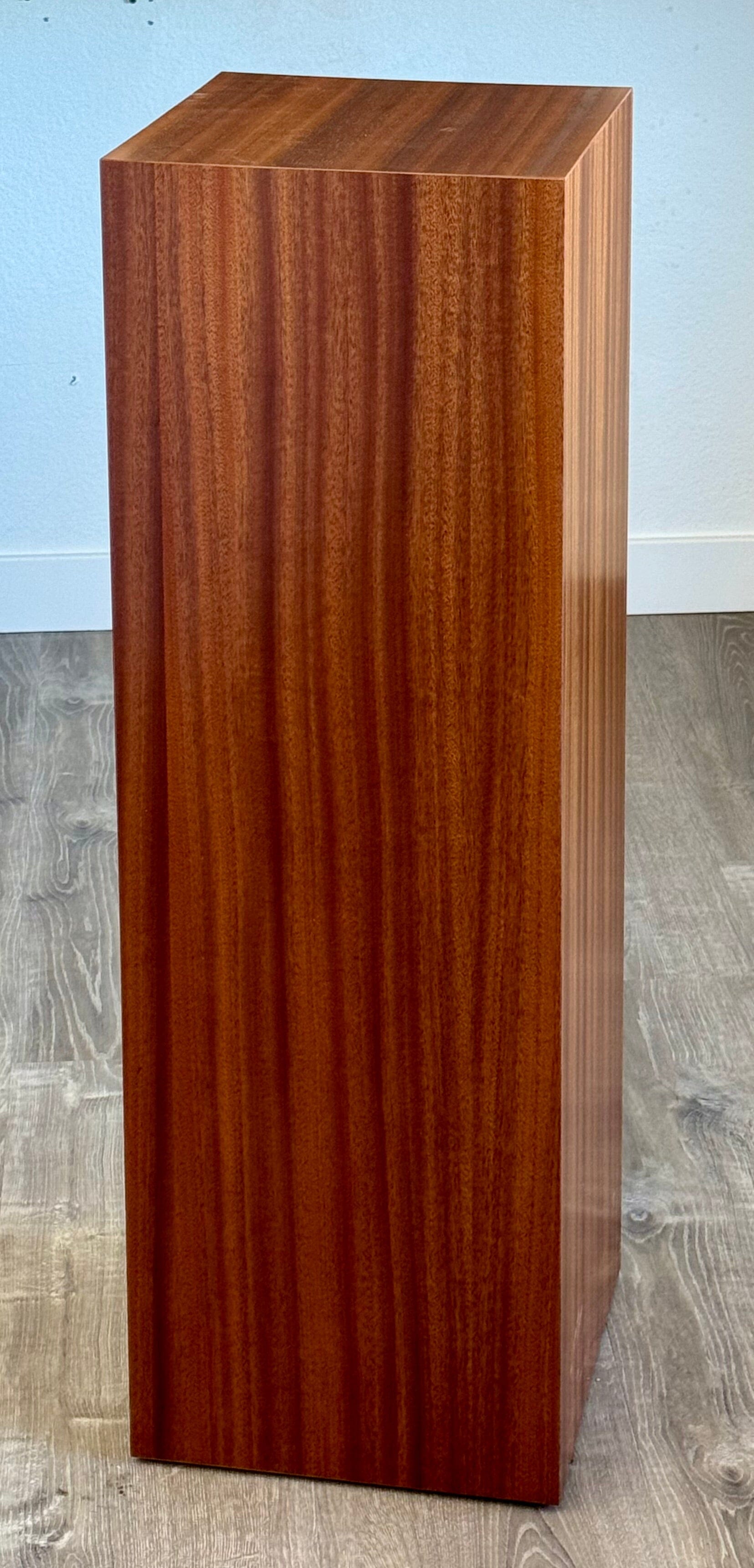Mahogany Wood Pedestal Wood Display Pedestal Made In USA Pedestal Mahogany Wood Pedestal Wood Display Pedestal Made In USA Pedestal