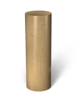 Alder Cylinder Pedestal (real wood veneer) 12" dia 12" – Pedestal Source