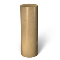 Alder Cylinder Pedestal (real wood veneer) 12" dia 12" – Pedestal Source