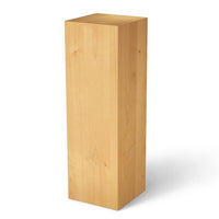 Alder Pedestal (real wood veneer) 11-1/2" x 11-1/2" 12" – Pedestal Source