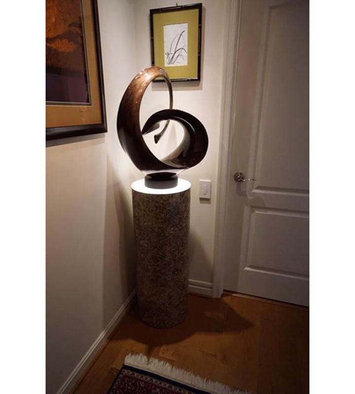 Bella Capri Laminate Cylinder Pedestal – Pedestal Source