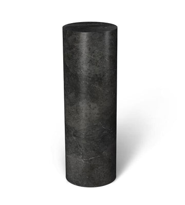 Black Alicante Laminate Cylinder Pedestal 12" dia 12" – Pedestal Source