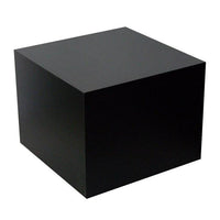 Black Cube Table – Pedestal Source