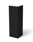 Black Laminate Pedestal with Ambient Light 11-1/2" x 11-1/2" 24" – Pedestal Source