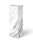 Calcutta Marble Laminate Pedestal 11-1/2" x 11-1/2" 36" -- – Pedestal Source