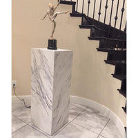 Calcutta Marble Laminate Pedestal – Pedestal Source