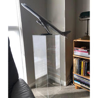 Clear Acrylic Pedestal – Pedestal Source