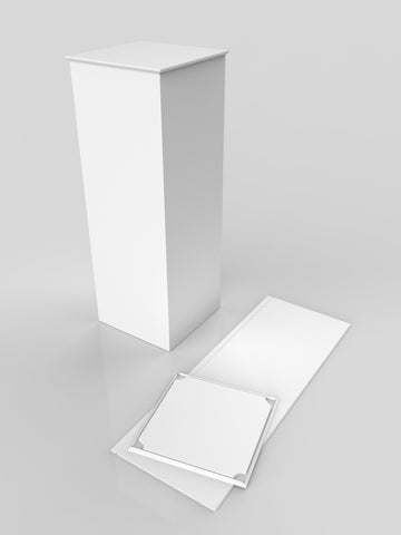 Collapsible Pedestal Choose Footprint Choose Height White – Pedestal Source