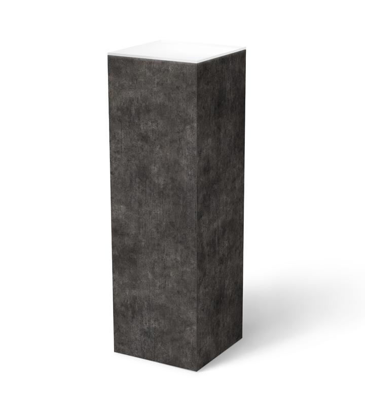 Concrete Laminate Pedestal 11-1/2" x 11-1/2" 12" Ambient Light ‚Äö√Ñ√¨ Pedestal Source