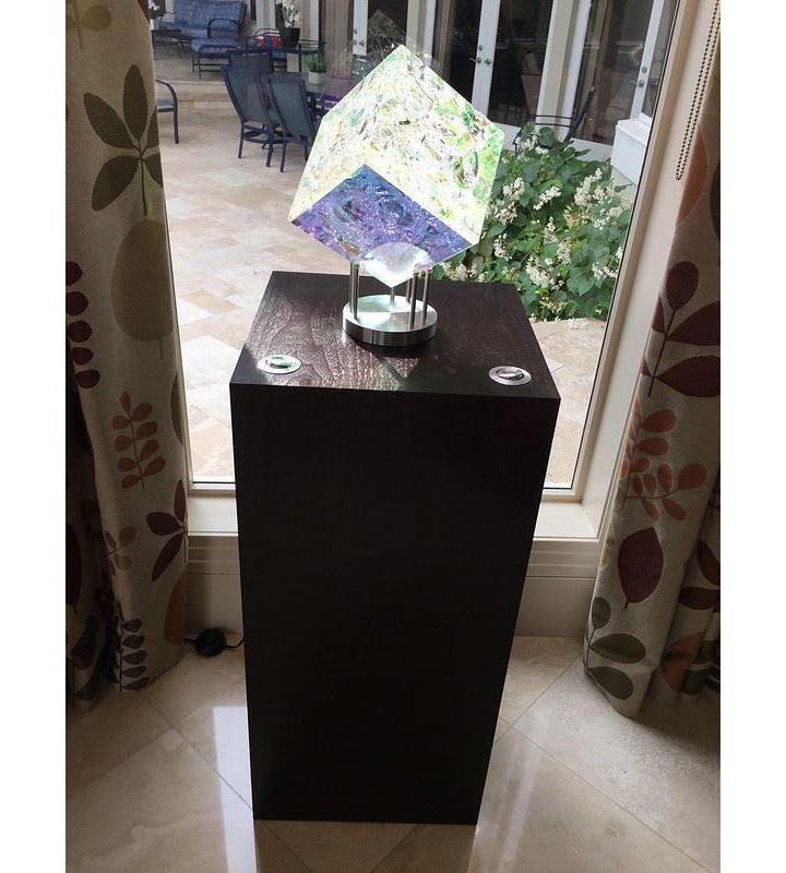 Wooden Pedestal Stand | Wood Sculpture Pedestal | Pedestal Source