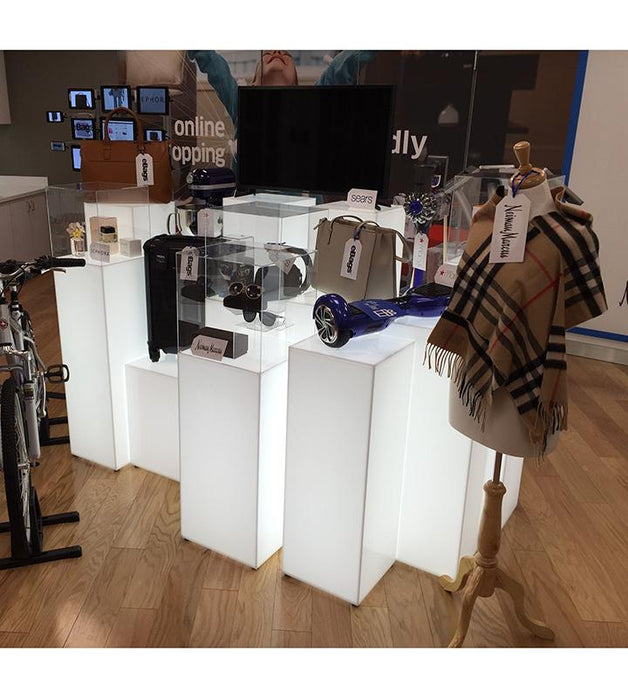 Lighted Acrylic Pedestal