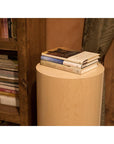Maple Cylinder Pedestal (real wood veneer) – Pedestal Source