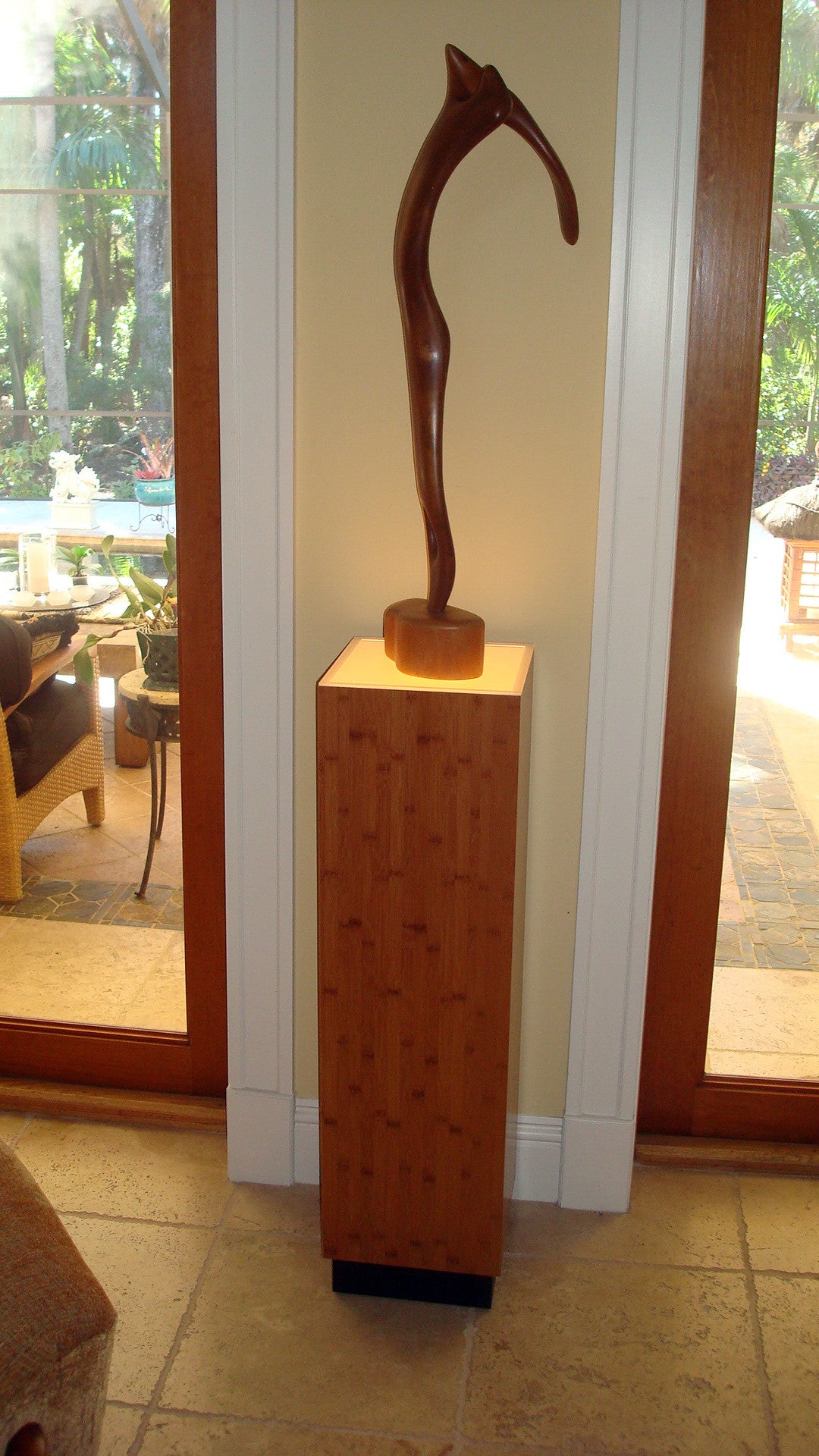 Natural Bamboo (real wood veneer) – Pedestal Source