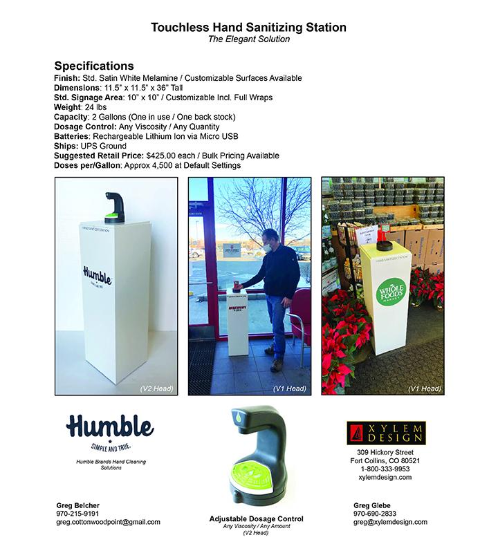 Touchless Hand Sanitizing Station – Pedestal Source