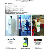 Touchless Hand Sanitizing Station – Pedestal Source