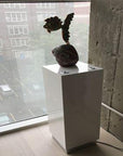White Gloss Acrylic Pedestal – Pedestal Source